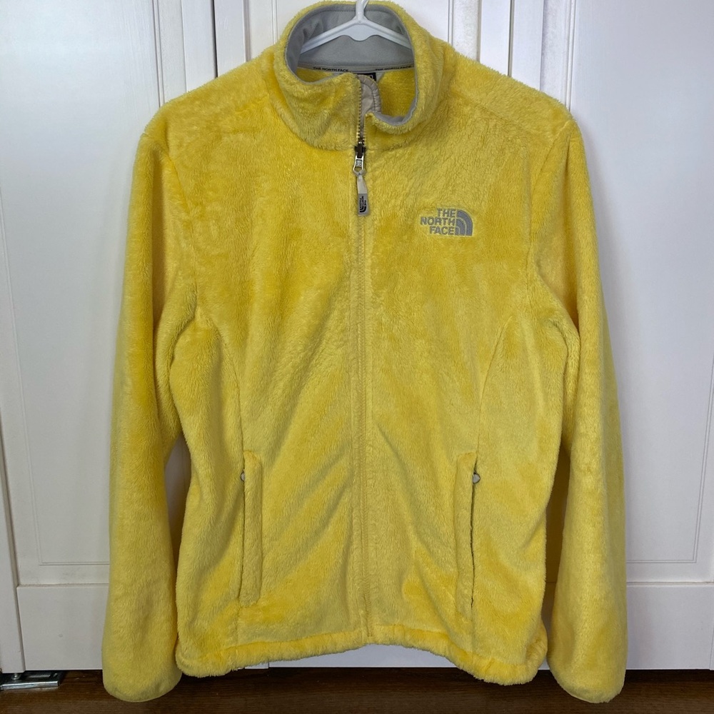 North Face Osito Jacket in Yellow (Size M)